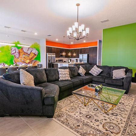 Luxury 12 Bedrooms Pool House 10 Min To Disney4630 Kissimmee Esterno foto