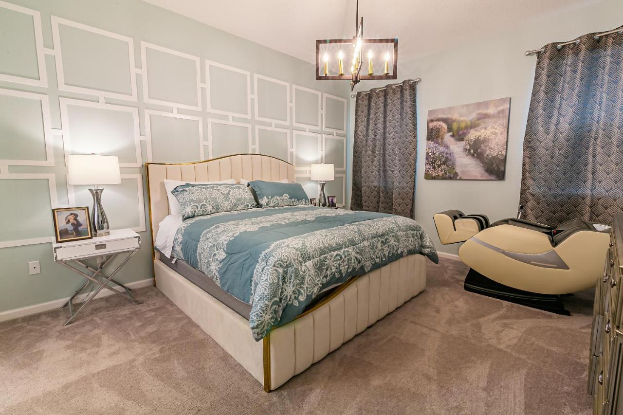 Luxury 12 Bedrooms Pool House 10 Min To Disney4630 Kissimmee Esterno foto