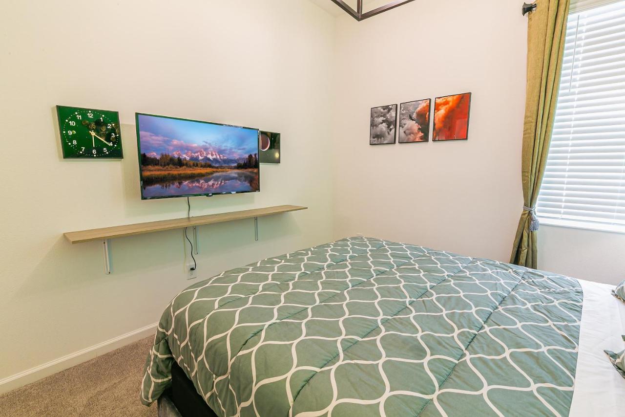 Luxury 12 Bedrooms Pool House 10 Min To Disney4630 Kissimmee Esterno foto