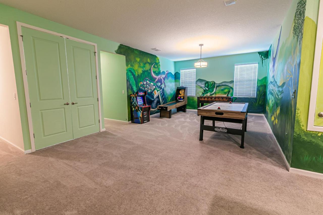 Luxury 12 Bedrooms Pool House 10 Min To Disney4630 Kissimmee Esterno foto