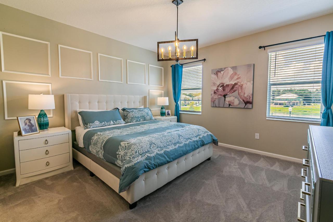 Luxury 12 Bedrooms Pool House 10 Min To Disney4630 Kissimmee Esterno foto