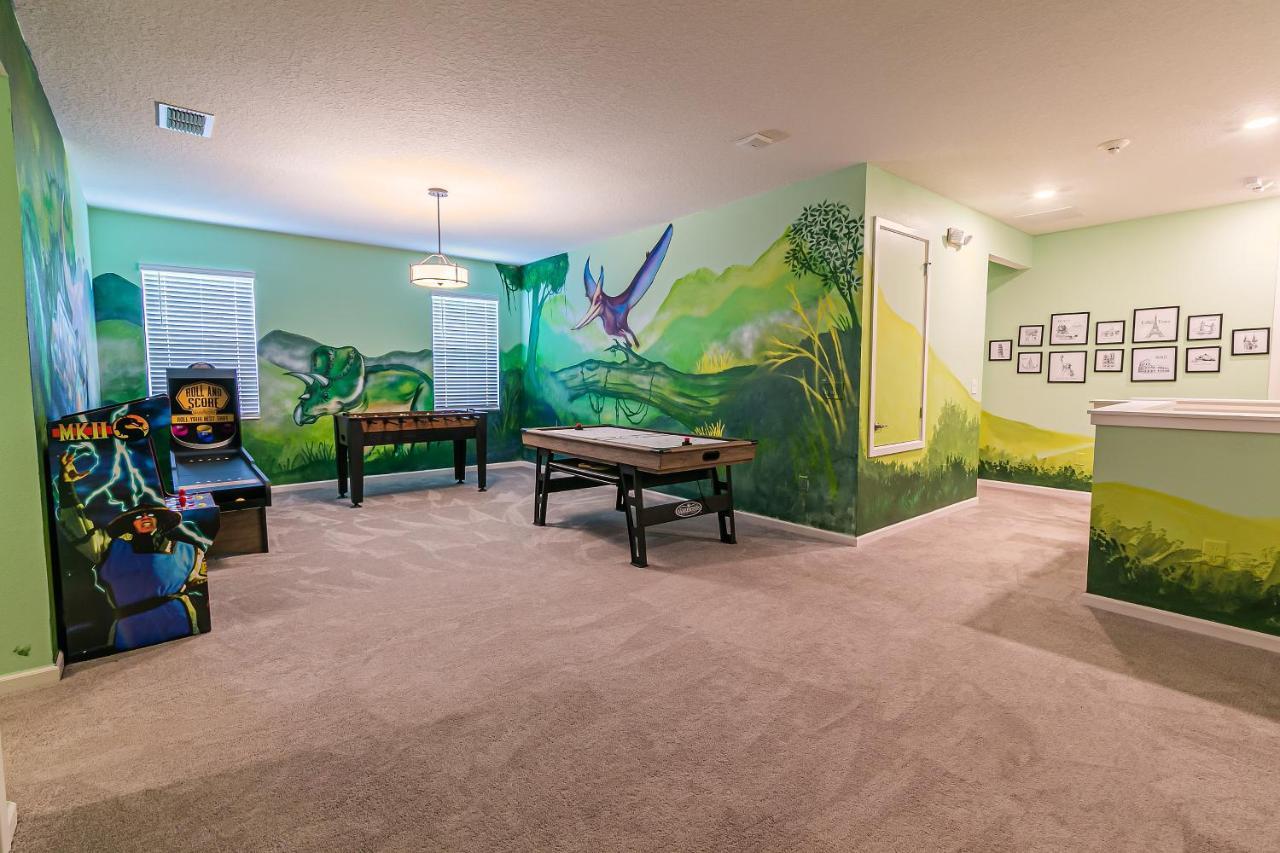 Luxury 12 Bedrooms Pool House 10 Min To Disney4630 Kissimmee Esterno foto