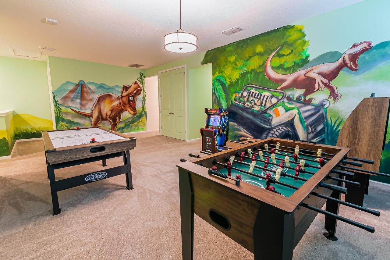 Luxury 12 Bedrooms Pool House 10 Min To Disney4630 Kissimmee Esterno foto
