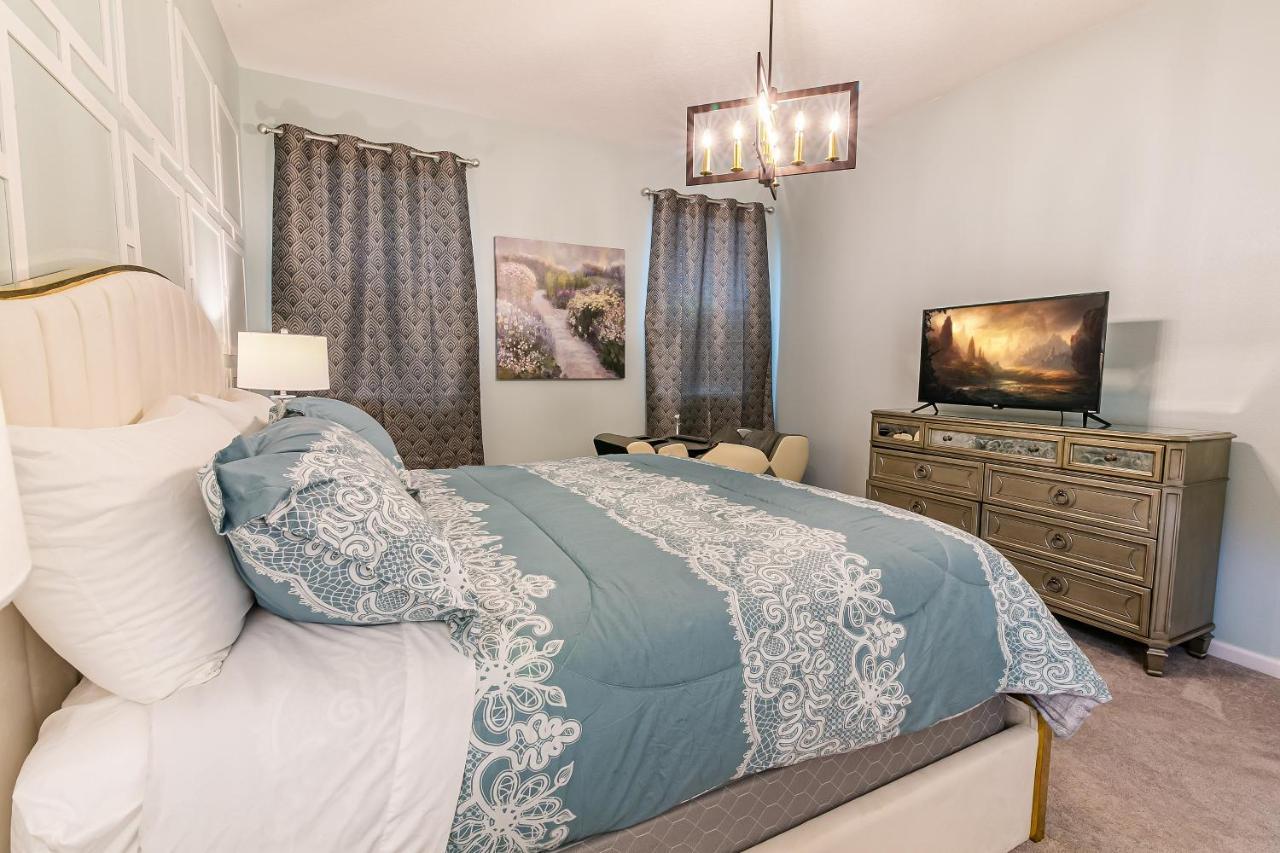Luxury 12 Bedrooms Pool House 10 Min To Disney4630 Kissimmee Esterno foto