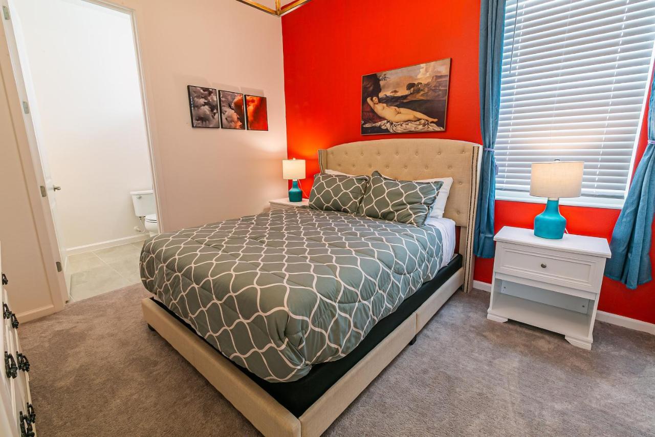 Luxury 12 Bedrooms Pool House 10 Min To Disney4630 Kissimmee Esterno foto