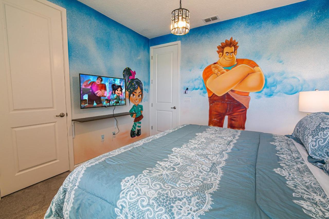 Luxury 12 Bedrooms Pool House 10 Min To Disney4630 Kissimmee Esterno foto