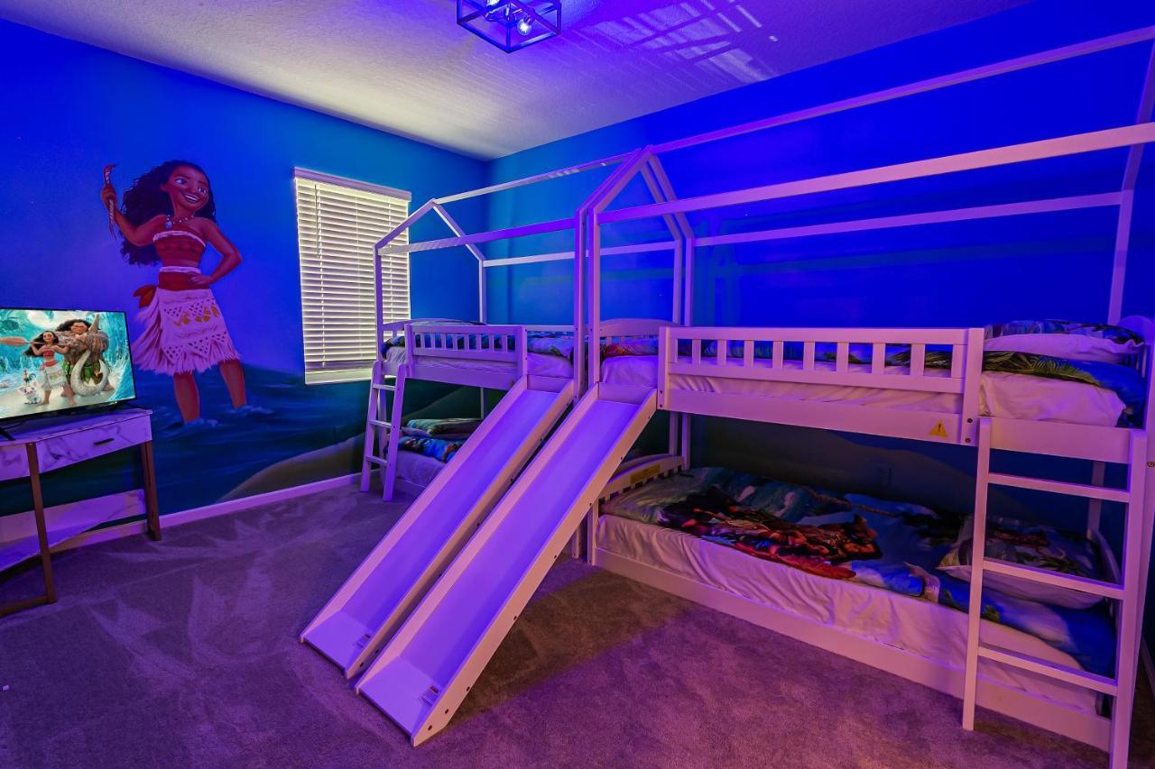 Luxury 12 Bedrooms Pool House 10 Min To Disney4630 Kissimmee Esterno foto